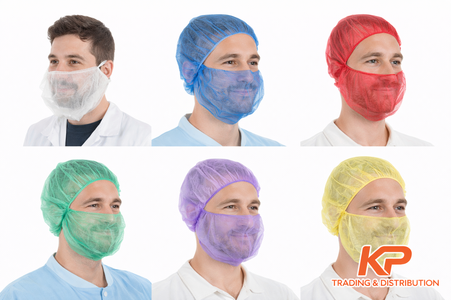 Disposable beard snoods for food production