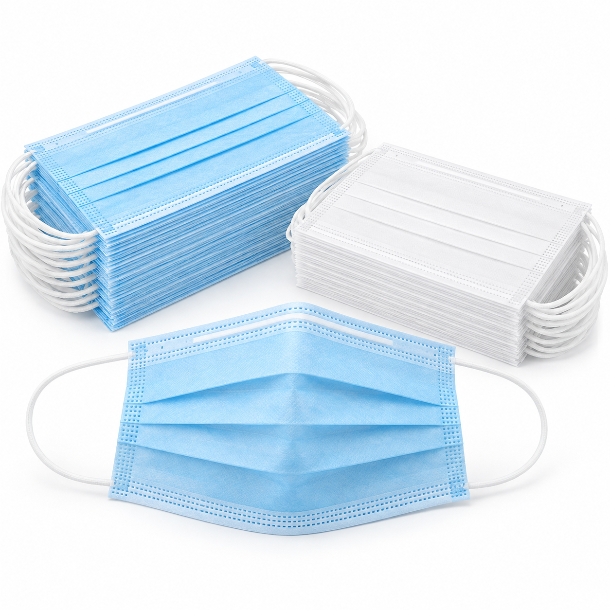 Disposable face masks for workplace PPE