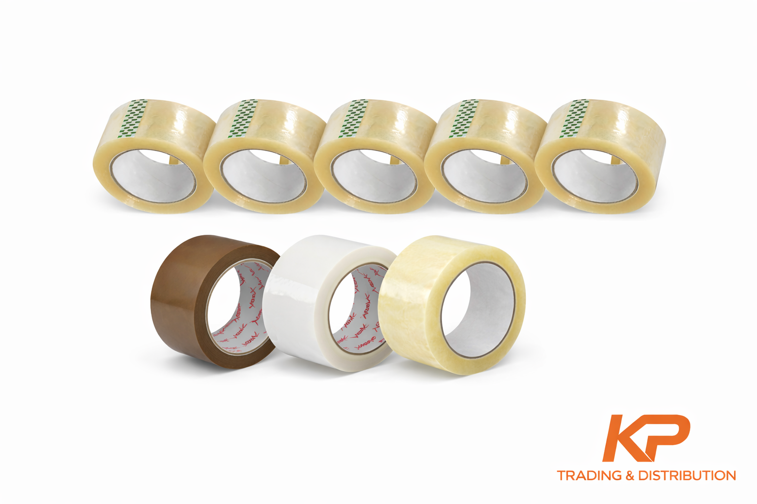 Hot melt and acrylic hand gun tape