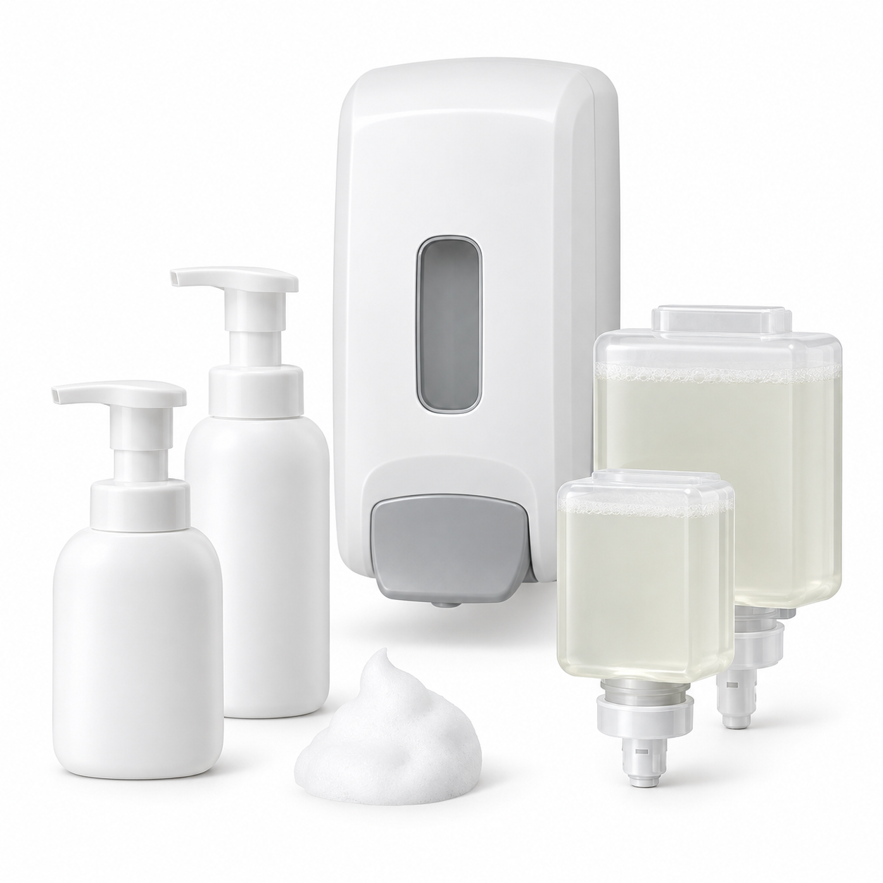 Foam hand wash for workplace hygiene