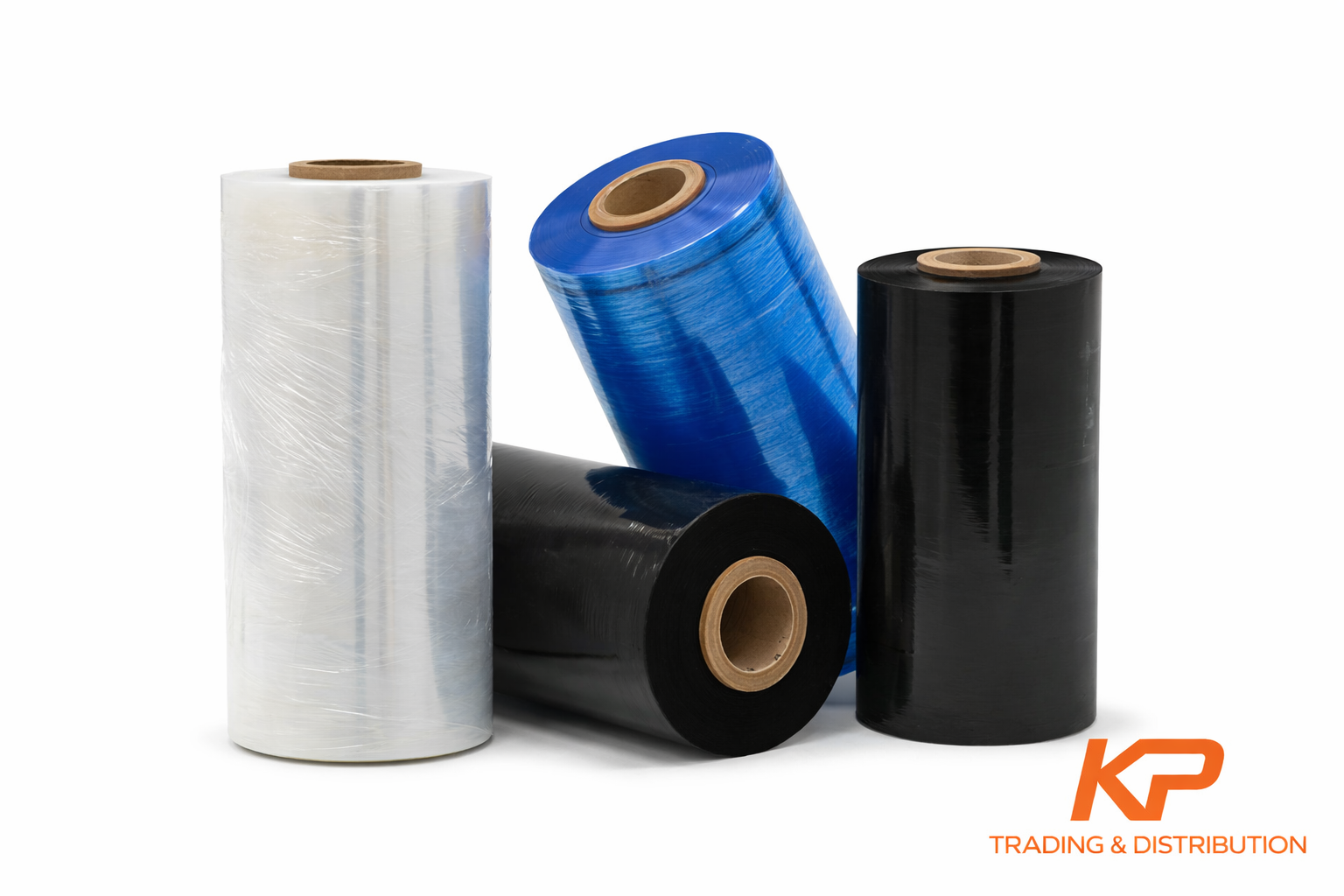 Machine wrap and pallet wrap for factory dispatch
