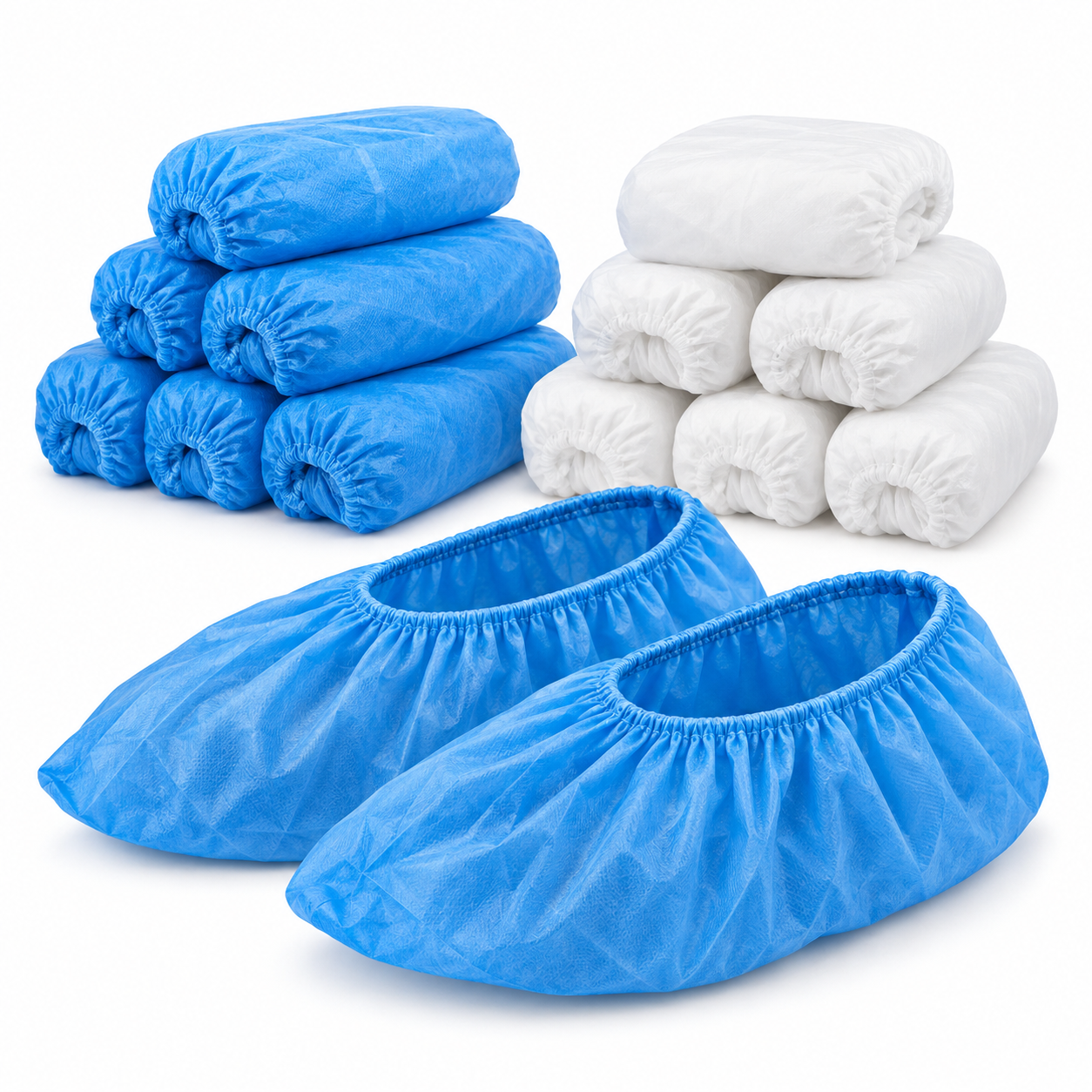 Disposable over shoes for controlled environments