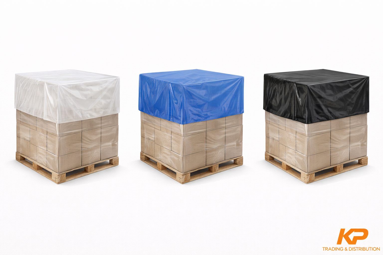 Polythene pallet toppers for load protection