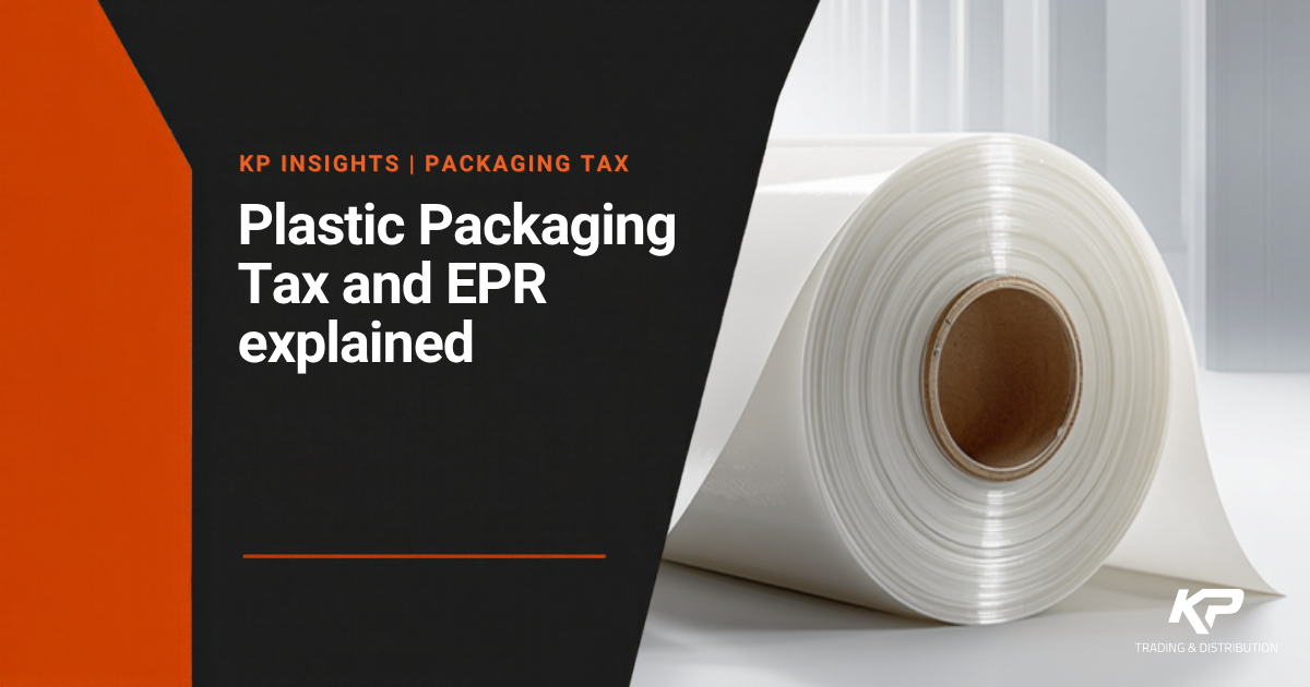 Plastic Packaging Tax and EPR for UK food makers, KP Trading and Distribution. Photo is illustrative.